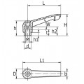 VERSTELBARE SPANGREEP ALLOY L108 30X75 M16