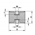 TRILLINGDEMPER C,20X15 M6