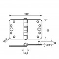 SCHARN./SCHIJF/3MM/89X150/SKG***TGS/EAN