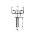 STERKNOP DIN 6336, 40MM M10X30