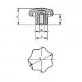 STERKNOP D6336 DRAADB.STAAL 32 M 6
