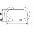 NOODSCHAKEL 03MM VZ. / 250-03E