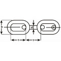 VOETKETTING TYPE 763 10MM VZ. / 763-10E