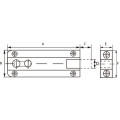 PS 860B / PROFIELSCHUIF VLAK 35X060 NIKK