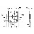 OPLEG KLAVIER MEUBELSLOT - 20MM