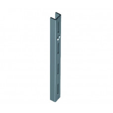 WANDRAIL ELEMENT SYSTEEM 50 ENKEL - ZWART RAL9005 - 150CM