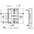 INLAAT KLAVIER MEUBELSLOT 619 - 35MM