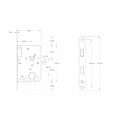 MAUER 1545 D/N CILINDER MAGNEETSLOT