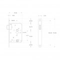 MAUER 1545 BAD/WC RVS MAGNEETSLOT