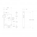 MAUER 1545 LOOP/RVS MAGNEETSLOT