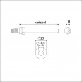 GELAGERDE WISSELQUICKSTIFT 8X120MM - M10 - AMI QUICK