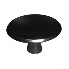 KNOP ROND 30MM + BOUT M4 ZWART