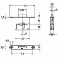 1732 20 MM - LINKS - INSTEEK KLAVIER MEUBELSLOT