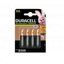 DURACELL OPLAADBAAR AA 1300MAH NIMH BLISTER 4