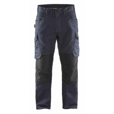 BLAKLADER SERVICE WERKBROEK DENIM - MARINEBLAUW/ZWART - C50