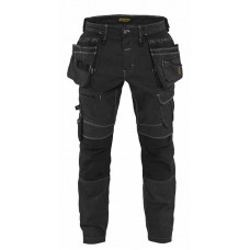 BLAKLADER WERKBROEK DENIM STRATCH X1900 - ZWART - C50