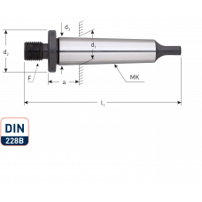 ROTEC BOORHOUDERSTIFT - MK2 - B18