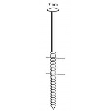 COILNAGEL RVS 2,5X50MM LENSKOP DRAADGEBONDEN RING RVS