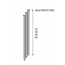 DUTACK BRAD SKN16 CNK 32MM 20° DOOS 2,0MILLE