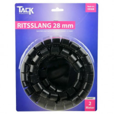 TACK RITSSLANG 28MM - 2 METER - ZWART