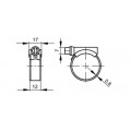 FABORY SLANGKLEM ABA RVS A2 BR 12MM 44-56 MM