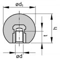 BAL/KOGELKNOP M4X16 D~319E BAK FS31