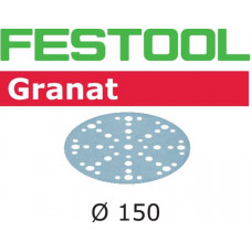 FESTOOL SCHUURPAPIER GRANAT STF D150/16 P80 GR/50
