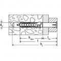 FISCHER CONTRUCTIE-KOZIJNPLUG SXR 10 X 160 T