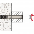 FISCHER CONSTRUCTIE-KOZIJNPLUG SXR 10X80 T