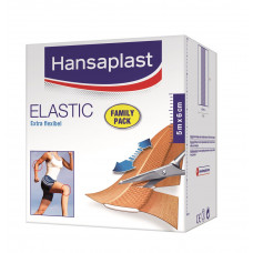 HANSAPLAST PLEISTER ELASTIC 5MX6CM