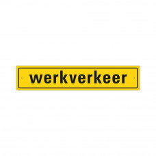 PICKUP BORD WERKVERKEER INCL. ZUIGNAPJES 80X400 MM MET BOORGATEN