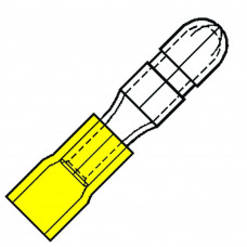 GEISOLEERDE RONDSTEKER M5 VOOR 4,0-6,0 MM² (100ST)