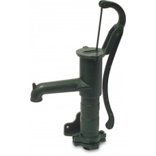 WATERPOMP GIETIJZER 1 1/4" BINNENDRAAD GROEN TYPE STANDAARD MUURFLENS