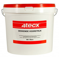 4TECX VOORSTRIJK WIT DEKKEND 10 LITER