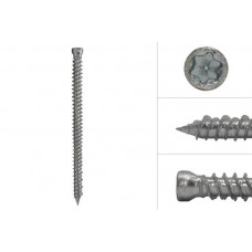 KOZIJNSCHROEF VERZINKT 7.5X112MM CILINDERKOP