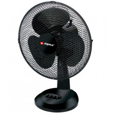 TAFELVENTILATOR ZWART 30CM