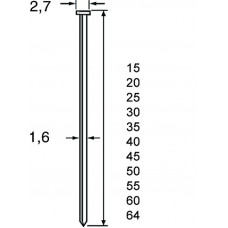 DUTACKFASTENERS BRAD SKN16 CNK 35MM (2500)