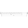 PHANTOM HSS-E SPIRAALBOOR DIN 340 ROESTVASTSTAAL 6‚0 MM