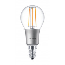 PHILIPS CLASSIC LEDKOGEL 4.5~40W/827 E14 HELDER FIL GLAS DIM