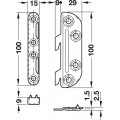 LEDIKANTHAAK BUSMODEL 130X30X1MM