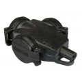 3V RUBBER VERDEEL BLOK HANG OOG ZWART ABL