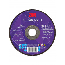 3M CUBITRON 3 SLIJPSCHIJF - 125 X 7,0 X 22,23MM