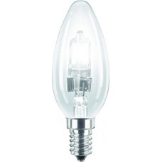 PHILIPS HALOGEENKAARSLAMP - ECOCLASSIC - 18W E14 230V B35 CL 1CT/15