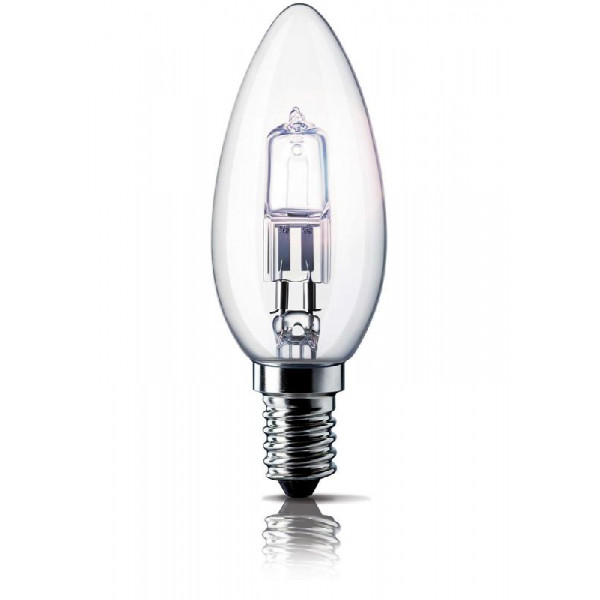 Philips Halogeenkaarslamp EcoClassic 28W E14 230V B35 CL 1CT 15