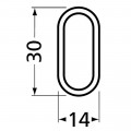 GARDEROBEBUIS GARDELUX-1 300CM NIEUW ZILVER