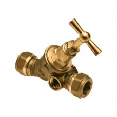 BONFIX STOPKRAAN 12 X 12 MM KNEL MET AFTAP