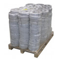 3X1,5 ROND SNOER WIT