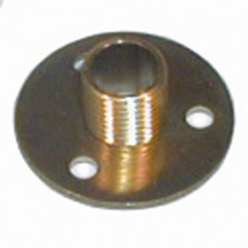 M10 PLAATNIPPEL BUITENDRAAD 30X0.7 M10X1 MESSING