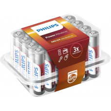PHILIPS POWERALKALINE 24 X AAA IN BOX