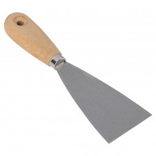 PLAMUURMES, 63 MM, HOUTEN HANDVAT